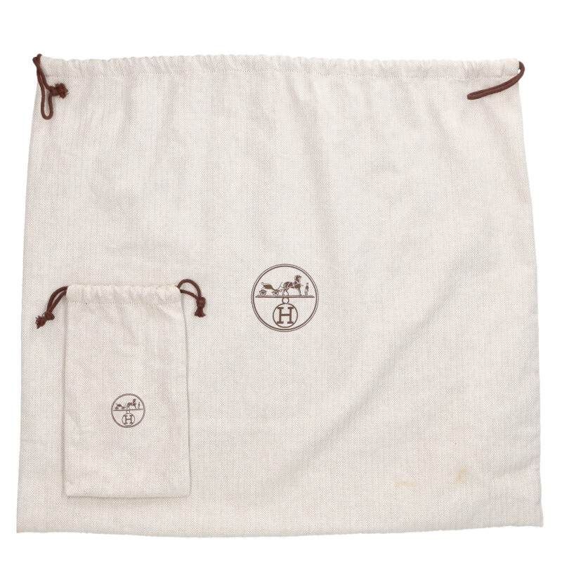 Hermes Kelly 35 Verso Veau Epsom Etoupe Inner Sewing