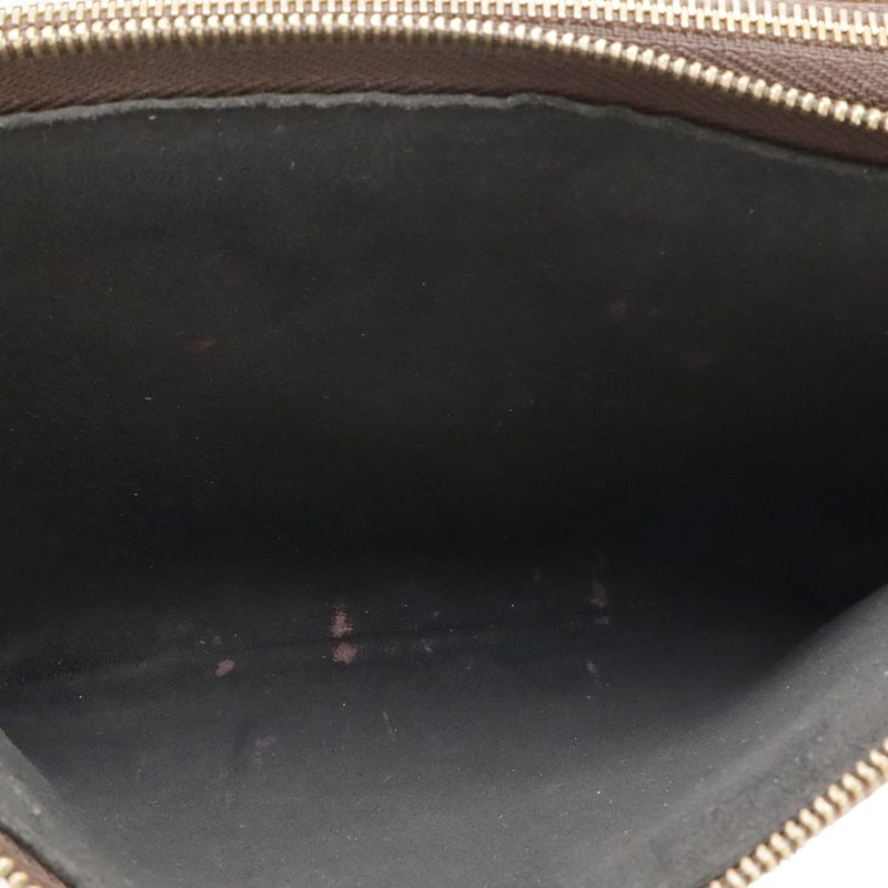 Louis Vuitton Monogram Giant Reverse Pochette Double Zip Shoulder Bag 2-Way