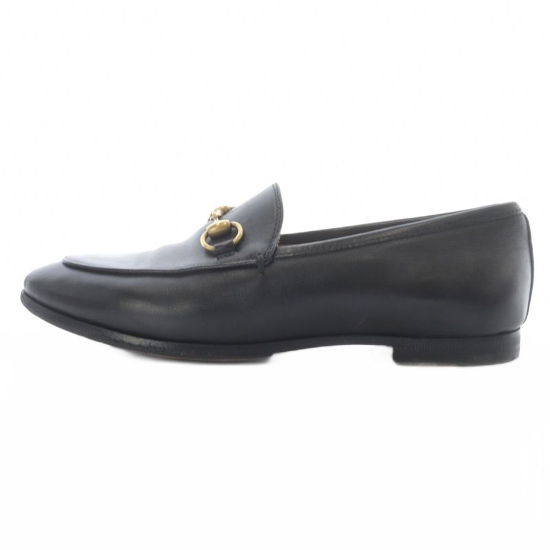 Gucci Bit Loafer Leather 34.5 Black