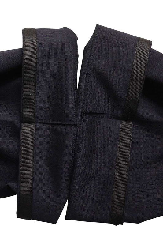 Balenciaga Checked Tailored Long Pants 48