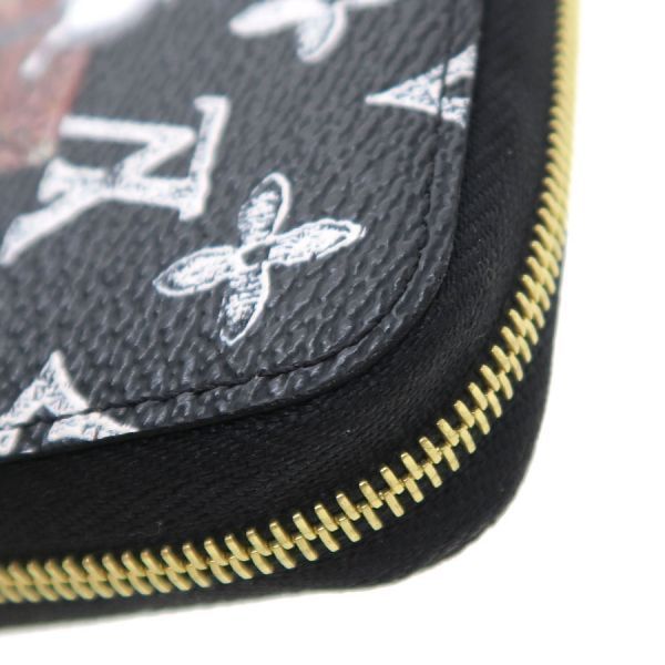 Louis Vuitton Monogram Catgram Zippy Coin Purse