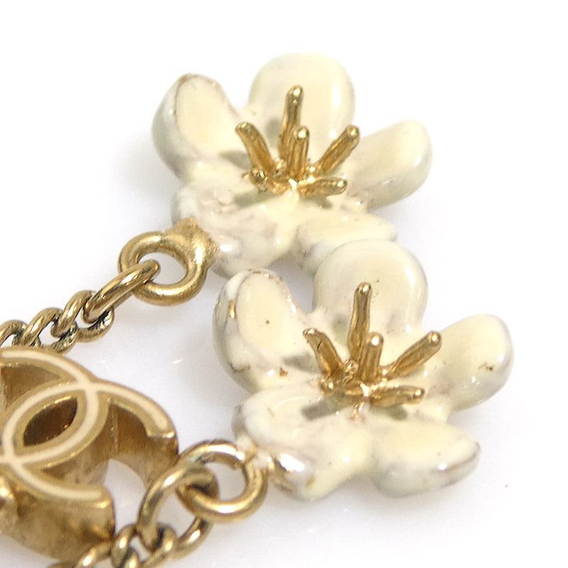 Chanel Earrings White