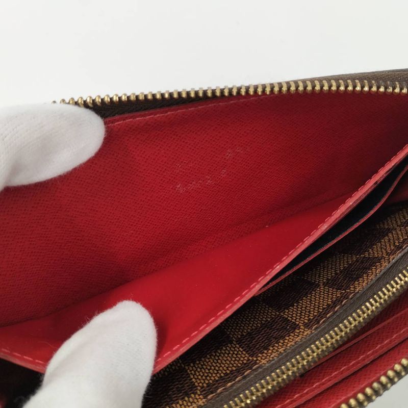 Louis Vuitton Portefeuille Clemence Damier Ebene