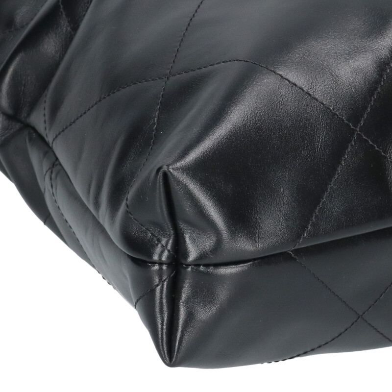 Chanel 22 Shiny Calfskin Chain Shoulder Bag