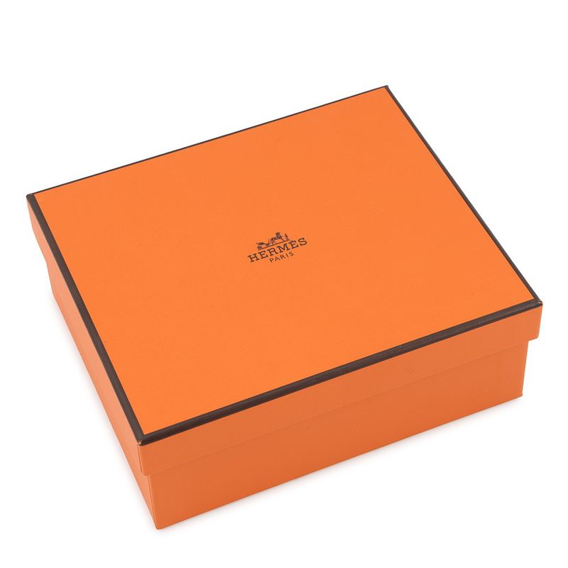 Hermes Scrunchie Claudia Rose Sakura Silver Lambskin Silk Hair