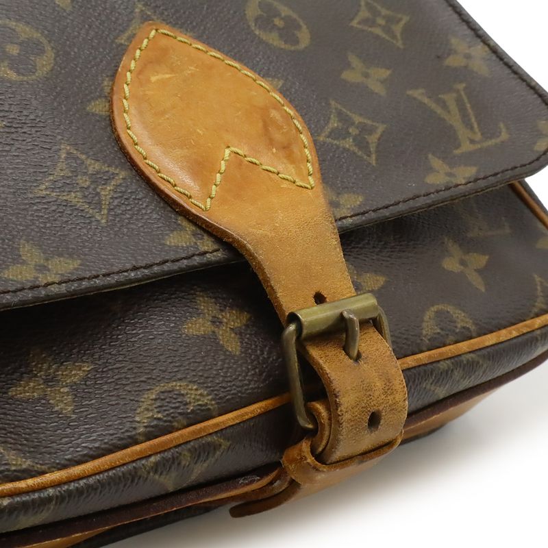 Louis Vuitton Monogram Cartouchiere 22 Shoulder Bag Pochette