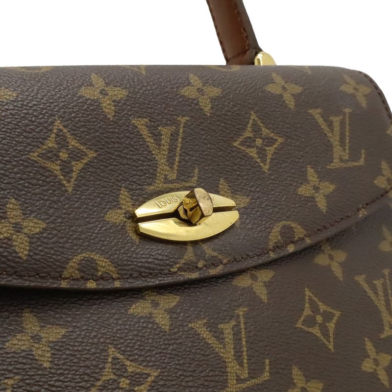 Louis Vuitton Monogram Malesherbes Handbag Flap Bag