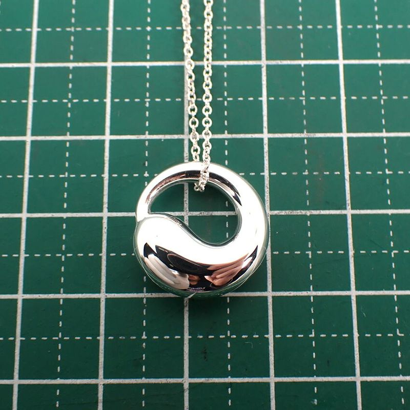 Tiffany & Co. 925 Eternal Circle Pendant Necklace