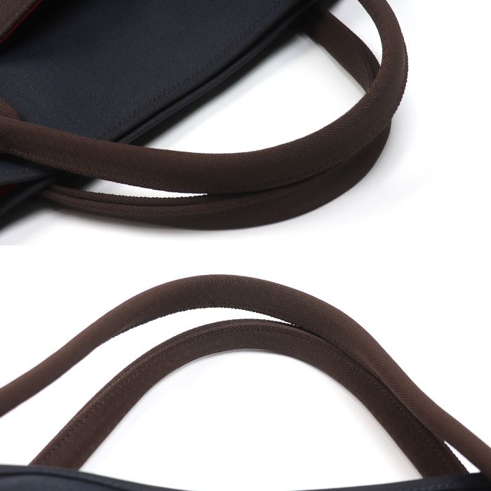 Hermes Sac de Pansage Groom 2-Way Shoulder Bag Navy F