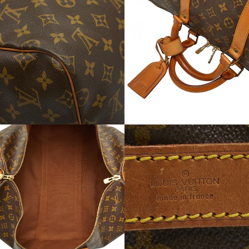 Louis Vuitton Monogram Keepall Bandouliere 55 Boston Bag 2-Way