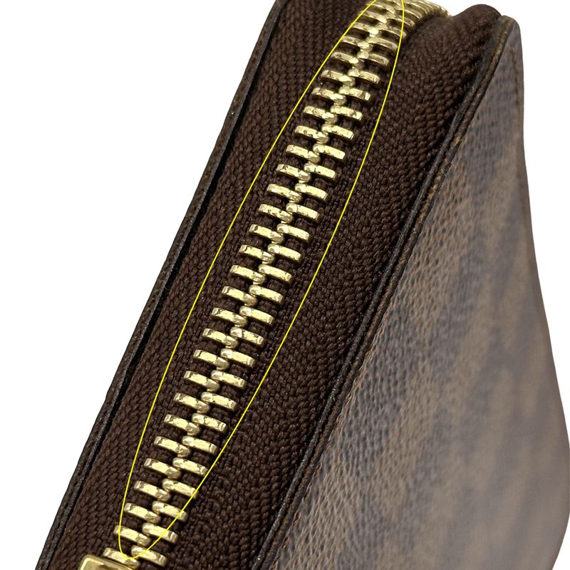 Louis Vuitton Wallet Damier Long Portefeuille Clemence