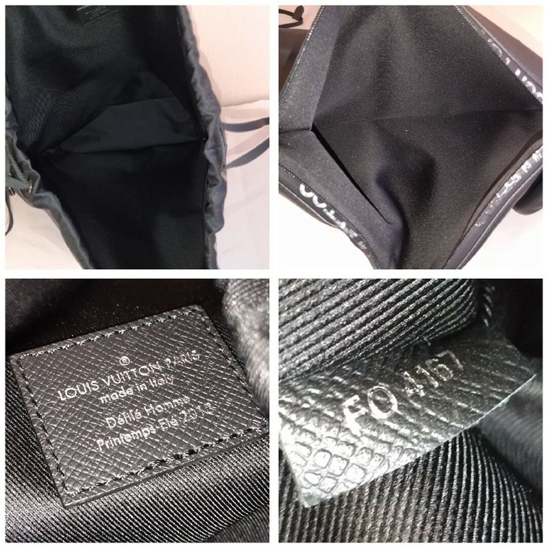 Louis Vuitton Kabalite Taiga Ardoise Black Tote
