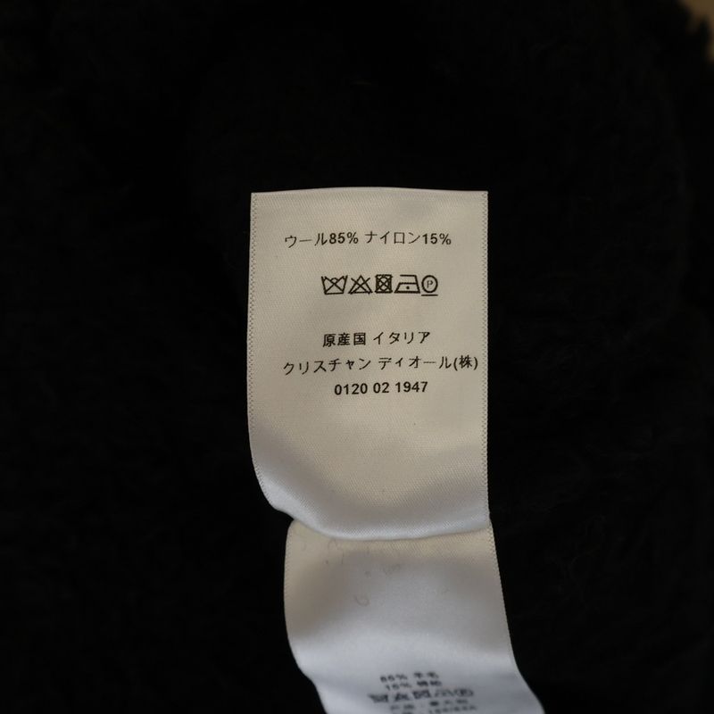 Dior J'adior Teddy Knit Sweater Black