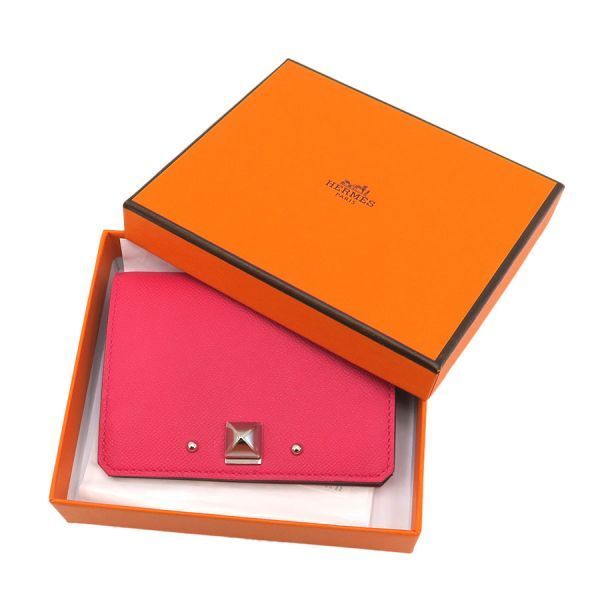Hermes Medallion Card Case