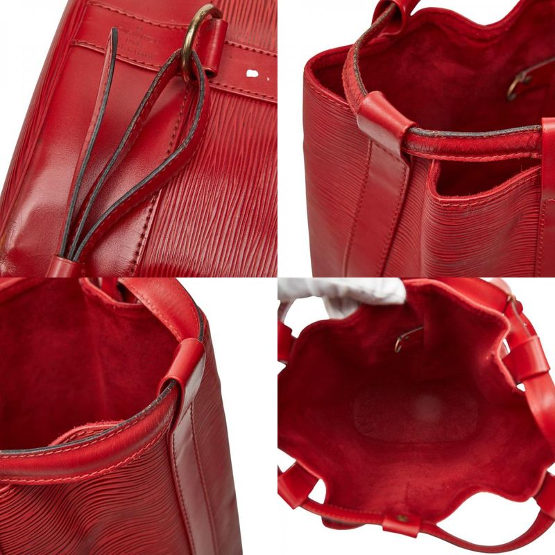 Louis Vuitton Epi Randonnee PM Castilian Red Leather
