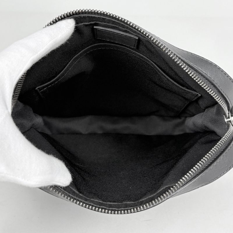 Louis Vuitton Pochette District Crossbody Shoulder Bag Damier Infini Onyx
