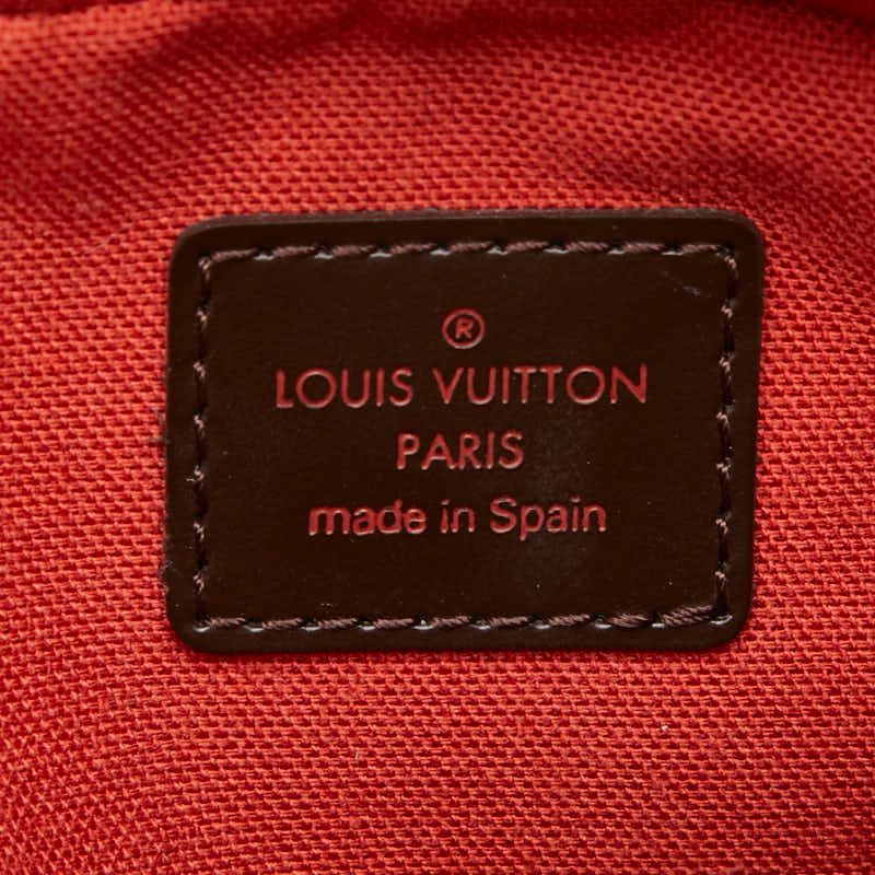 Louis Vuitton Damier Geronimos Shoulder Bag Brown