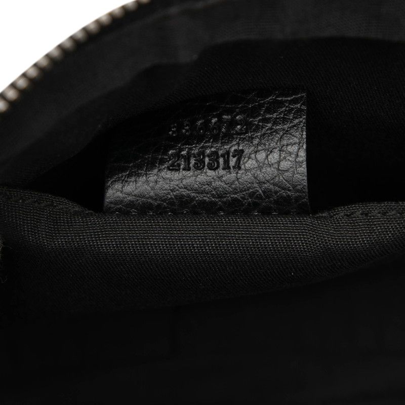 Gucci GG Nylon Belt Bag Waist Pouch Black