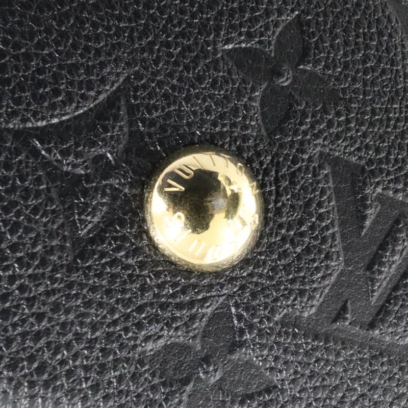 Louis Vuitton Monogram Empreinte Alma PM Noir Black 2-Way