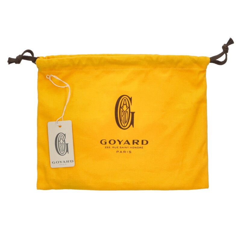 Goyard Pochette Plumet Canvas Pouch Wallet Shoulder Bag