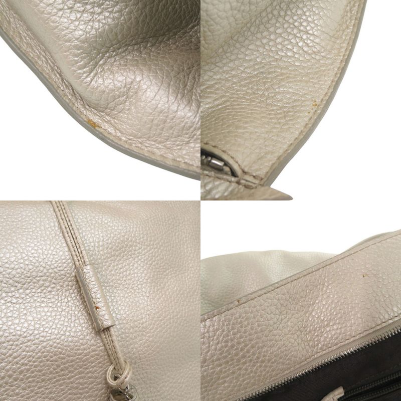 Celine Bittersweet Leather Champagne Silver Handbag