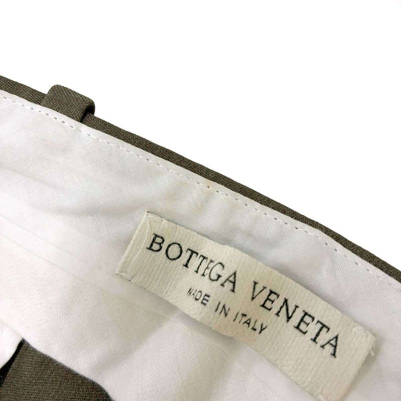 Bottega Veneta Cotton Trousers Pants Brown 38