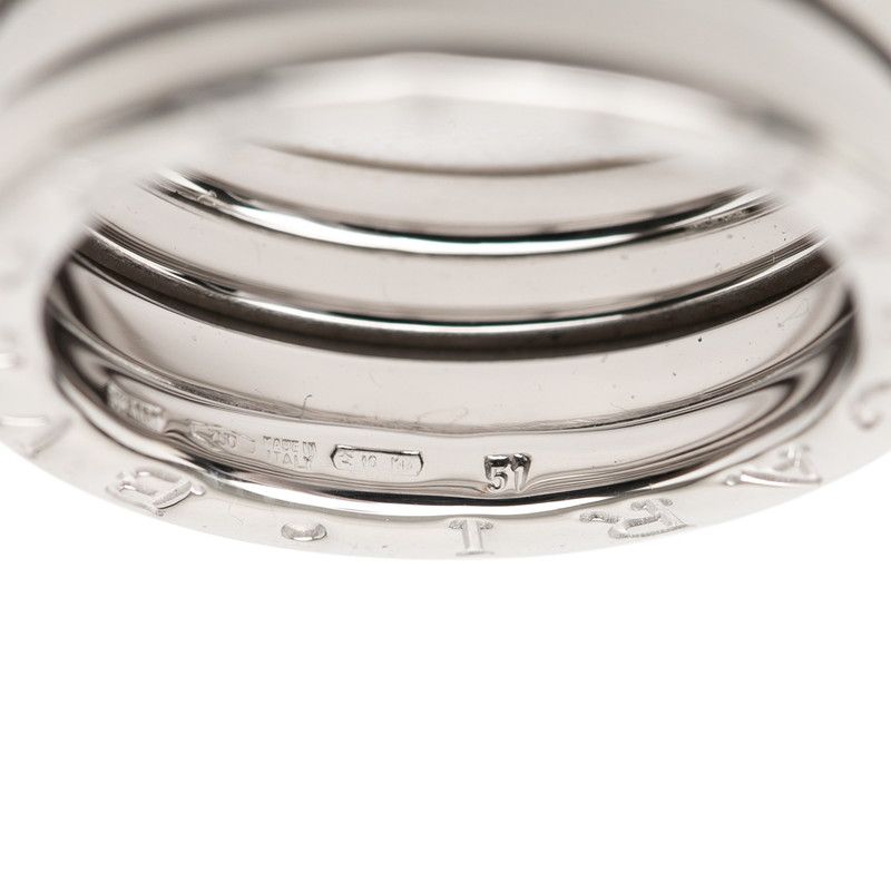 Bvlgari Band Ring 18K White Gold