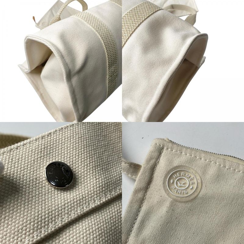 Hermes Cannes MM Canvas Tote