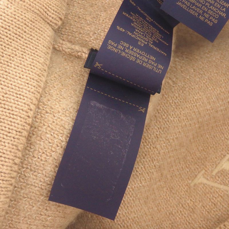 Louis Vuitton Wool Glam Cotton Beige Hat Cap