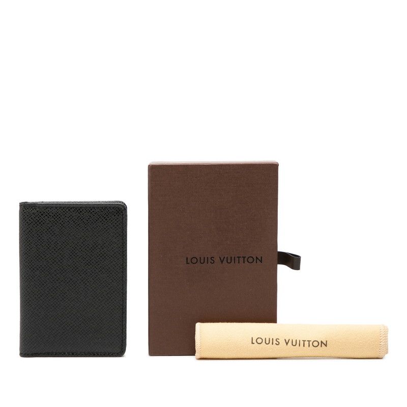 Louis Vuitton Taiga Organizer de Poche Card Case Business Holder