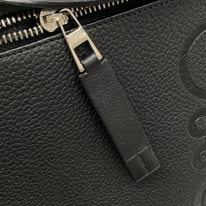 Loewe Clutch Anagram Black