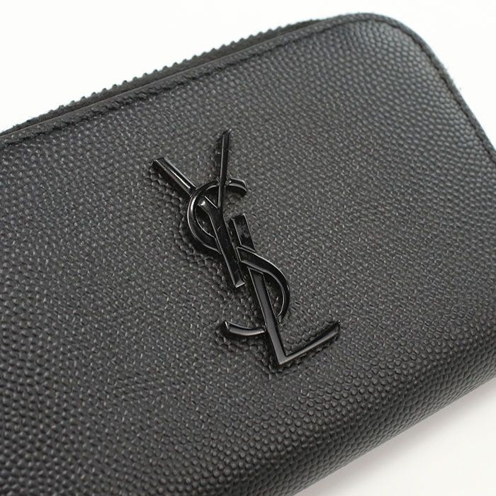 Saint Laurent Coin Case YSL Logo Purse