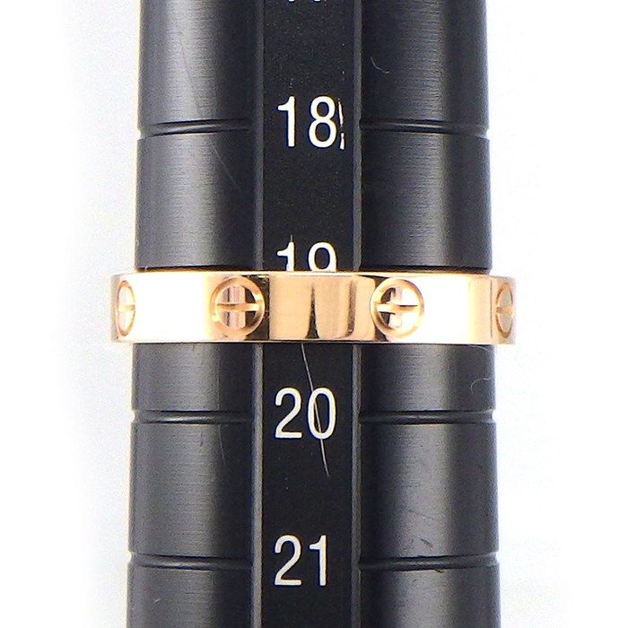 Cartier Ring Love Small Model SM 18K Pink Gold