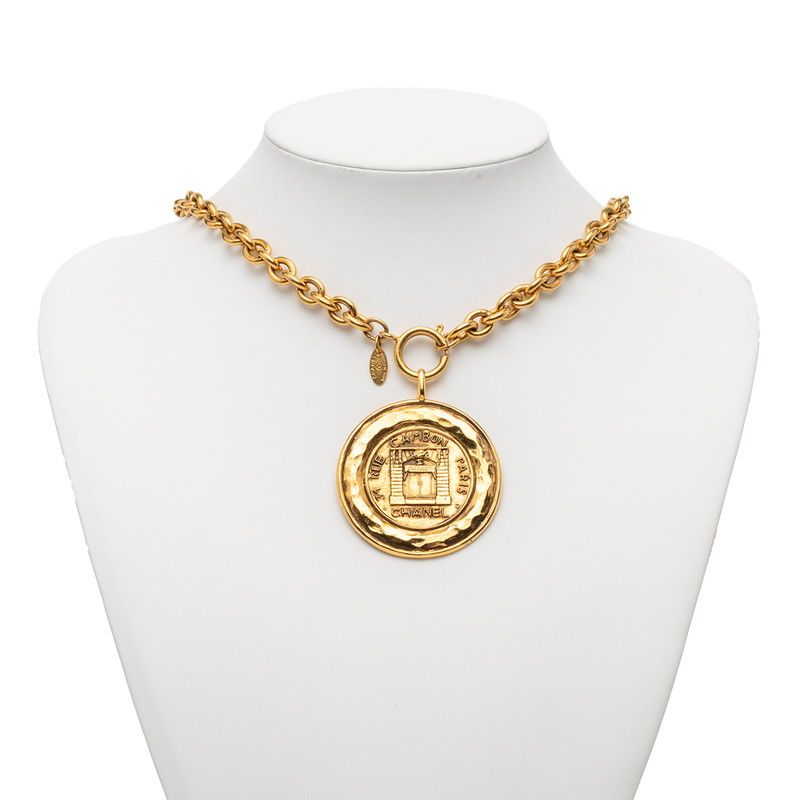 Chanel CC Logo 31 Rue Cambon Paris Gold Plated
