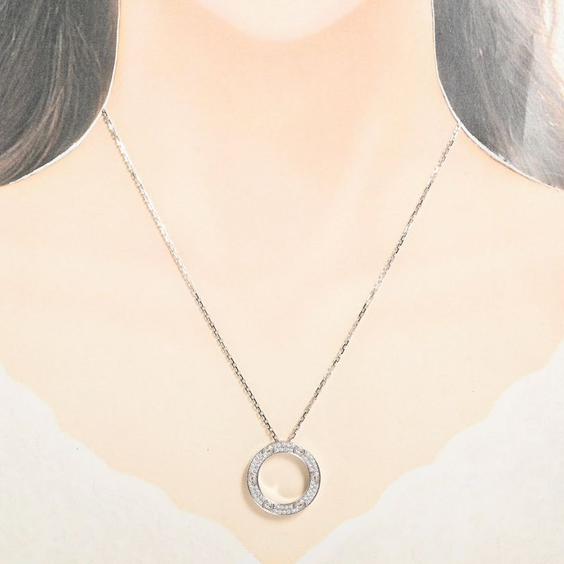 Cartier Necklace Love Circle