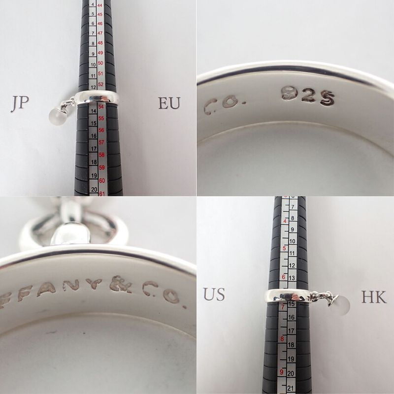 Tiffany & Co. 925 Ball Frost Quartz Ring