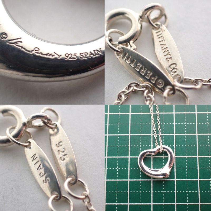 Tiffany & Co. 925 Open Pendant Necklace