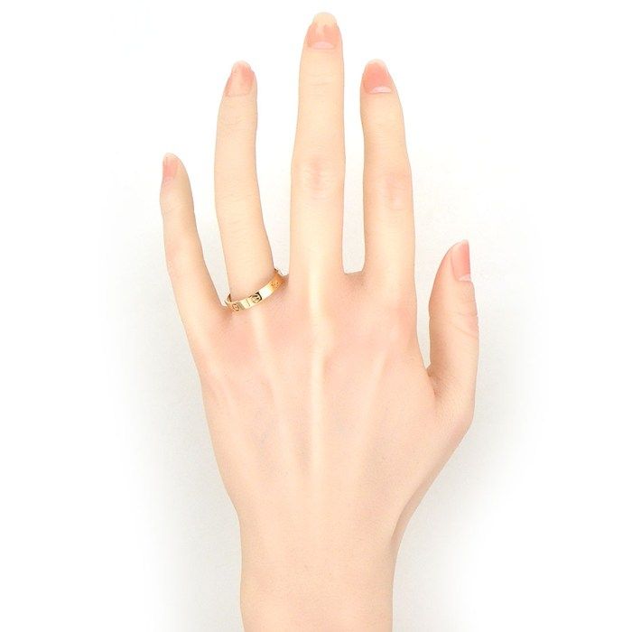 Cartier Ring Love Small Model SM 18K Pink Gold 62
