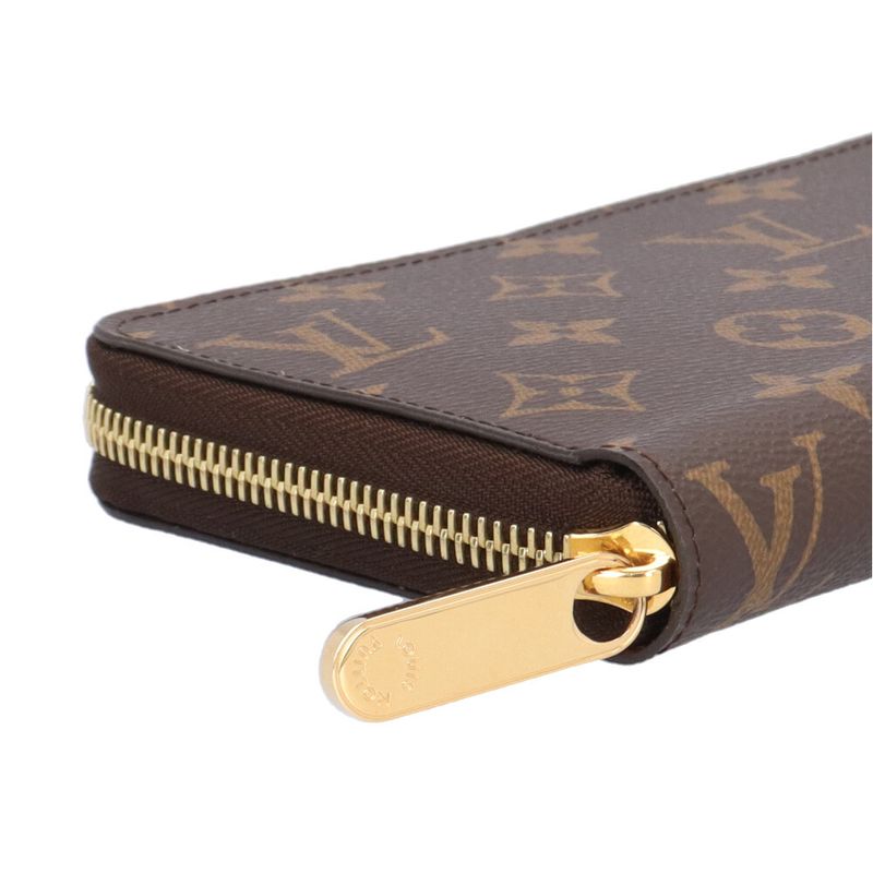 Louis Vuitton Zippy Wallet Monogram Canvas Brown Zippy Wallet
