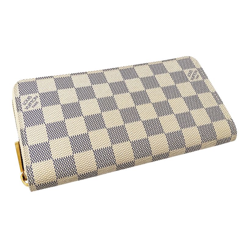 Louis Vuitton Wallet Damier Azur Zippy