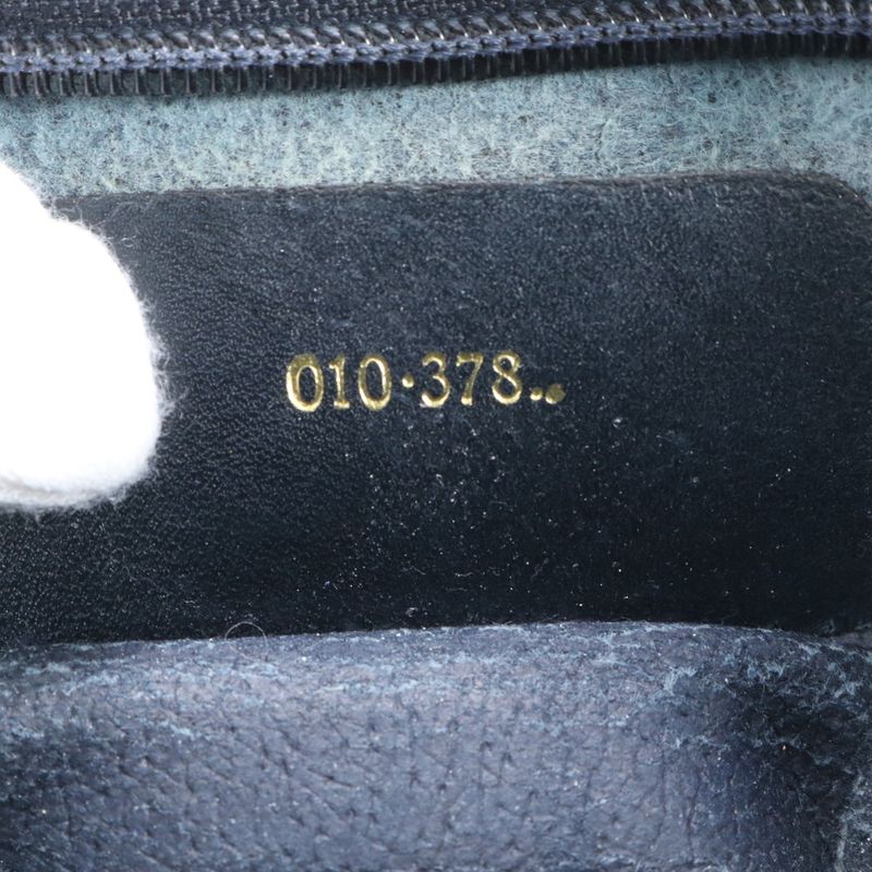 Gucci GG Supreme Sherry Line Leather Tote Shoulder Business Black