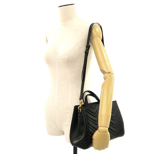 Gucci GG Marmont Leather Black
