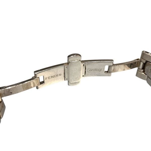 Fendi Orologie Silver Dial Quartz Watch
