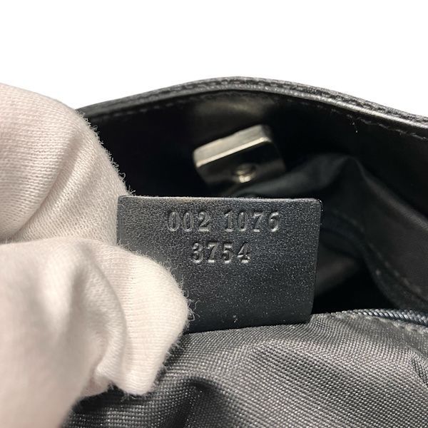 Gucci GG Black Leather Tote