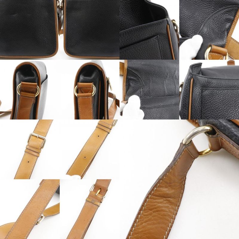 Celine Vintage Calf Black Shoulder Bag