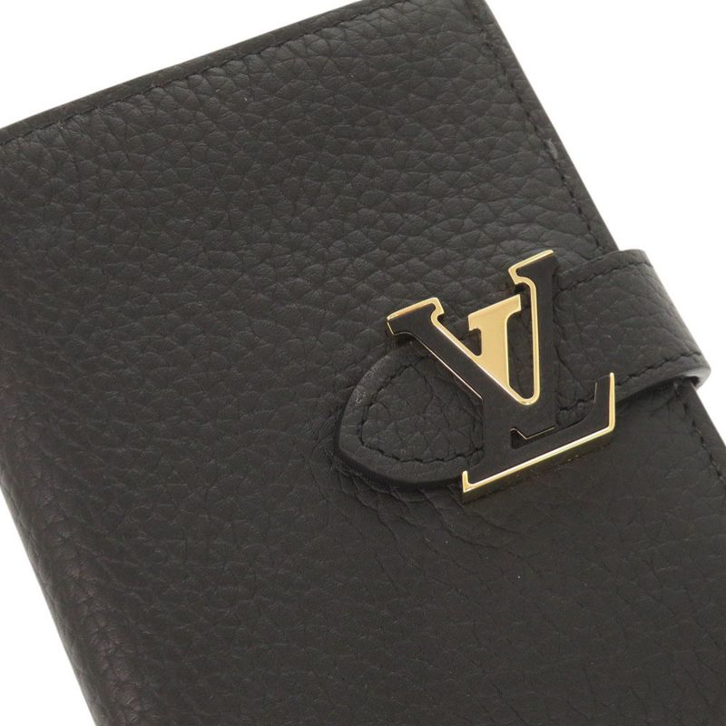 Louis Vuitton LV Vertical Wallet Compact IC Taurillon Leather