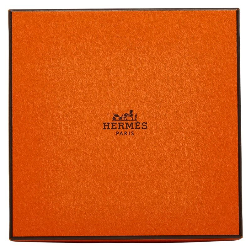Hermes Handkerchief Jacquard White Cotton