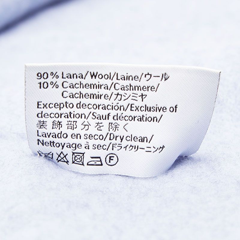Loewe Anagram Navy Light Blue Wool Cashmere