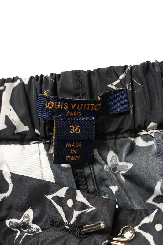 Louis Vuitton Dfu Stencil Effect Monogram Jogging Long Pants