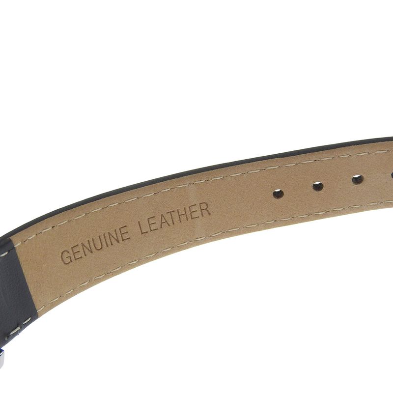 Gucci Class Stainless Steel Leather Quartz Analog Display Black Watch